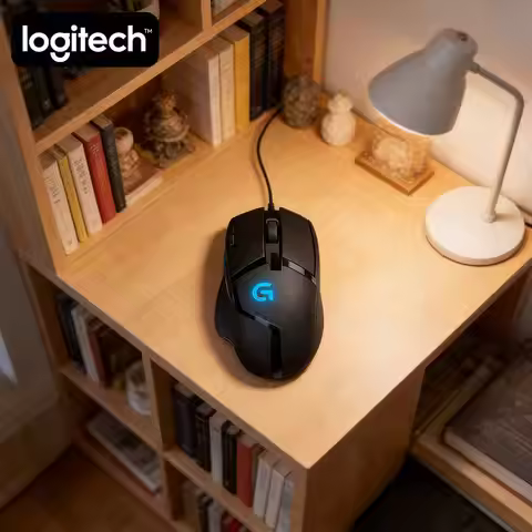 Logitech G402 Hyperion Fury Wired Mouse 8 Custom Buttons 1ms Report Rate 500 IPS Anti-Slip Gaming Gr
