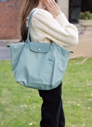 100% original authentic longchamp official store Cognac Nylon Bag L1899 large / L2605 / L1621 medium