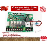 V5 Autogate Swing / Folding Gate Control Panel / Board for Arm Motor (Compatible to CR3 / S3 / EGA-05 / P3)