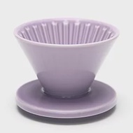 CAFEDE KONA 波佐見燒 HASAMI 時光陶瓷濾杯01-4色可選 螢虹紫