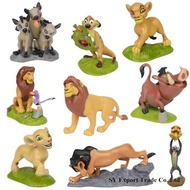 IJVBTV ของขวัญ Miniatures ตุ๊กตาของเล่นสะสมของเล่นตัวเลขตุ๊กตาตุ๊กตาตุ๊กตาเครื่องประดับ Lion King Simba Action Figures