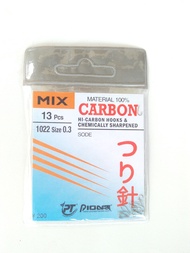 Kail Sode Carbon Mix 1022 Kail Tanpa Lubang Ukuran 0.1 0.3 0.6 0.8