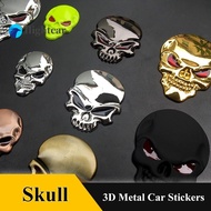 1pcs Punisher Body Badge 3D Skull Sticker Metal Auto Emblem car styling For Infiniti QX80 FX35 G25 Q