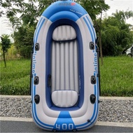 Intime 4 person Inflatable Boat Kayak Fishing Boat Water Lifeboat Assault Boats 272X152cm SET