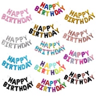 HAPPY BIRTHDAY glass balloon set HAPPY BIRTHDAY balloon - BIRTHDAY glass balloon - Kool Style