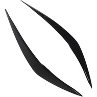 Pair Headlight Eyebrow Left Right Front Headlamp Eyelid Cover Trim Fit for Series F20 Facelift 2015 