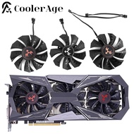 New 85MM Cooler Fan Replacement For Colorful iGame GeForce GTX 1060 1070 1080 Ti Vulcan X OC-V GTX 1