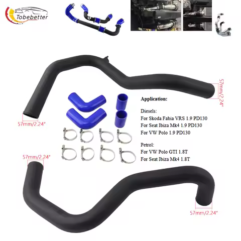 performance Intercooler Boost hard Pipes Kit Fit Seat Sport FMIC for Skoda Fabia VRS 6y2 1.9TDI PD13