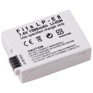 Digital Battery Rechargeable 1500mAh Lp-E8 Battery For Canon LP E8 EOS 550D, 600D, 650D, 700D and EO
