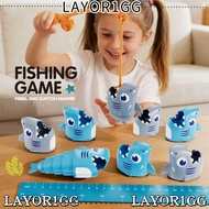 LAYOR1GG Fishing Game, Board Game Style Plastic Interactive Games, Creative Retractable Fishing Mast