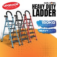 Ladder Foldable Tangga Lipat Murah Heavy Duty Stair Ladder Foldable 3 / 4 / 5 Step Multipurpose Stee