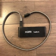 HDMI 1080P 3 Port Switch With HDMI Cable