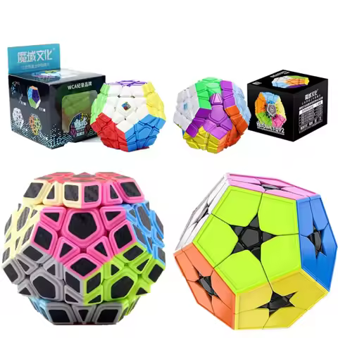 Moyu Meilong Convex Megaminx Cube 3x3 Stickerless Megaminxeds 12 Said Megaminx Magic Cube Educationa