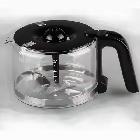 Coffee Machine Glass Pot for Philips HD7761 HD7762 HD7765 HD7766 HD7767 HD7768 HD7769 Coffee Machine