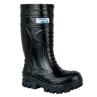 COFRA Waterproof Work Boots - THERMIC BLACK All-Weather Rain Boot with Composite Safety Toe & Slip R