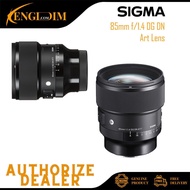 Sigma 85mm f/1.4 DG DN Art Lens (SIGMA MALAYSIA 2 YEARS WARRANTY)