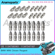 16PCS Rocker arm lifter Set For 03-16 BMW 116i 118i MINI Cooper Convertible Citroen C3 Peugeot 1.4T 