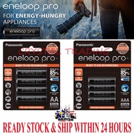 Rechargeable battery Panasonic eneloop japan pro 4pcs AA / AAA rechargeable battery FREE GIFT  BATTE
