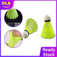 Nylon Shuttlecock 6pcs Durable Stable Badminton Shuttlecocks Good Quality Plastic Nylon Shuttlecock