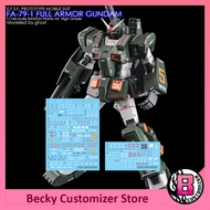 G-Rework [HG] FA-78-1 FULL ARMOR GUNDAM (Water Decal)
