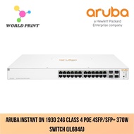 Aruba Instant On 1930 24G Class 4 PoE 4SFP/SFP+ 370W Switch (JL684A)