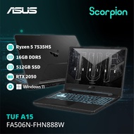 Asus TUF A15 FA506N-FHN888W Gaming Laptop（Aeon Credit Services-36 Monthly Installments）