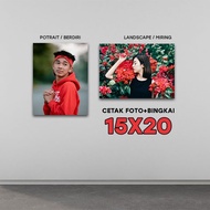 15x20 cm Glossy photo frame printing