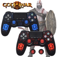 PS4/Slim/Pro Wireless Controller Pattern Silicone Case Protective Skin & 2 Caps for Sony Play Statio