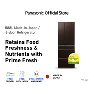 Panasonic Premium MIJ Made In Japan 6-Door Refrigerator NR-F603GT-TS