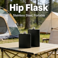 Stainless Steel Portable Flask Hip Whiskey Bottle Wine Pocket Drinking Flask Wine
