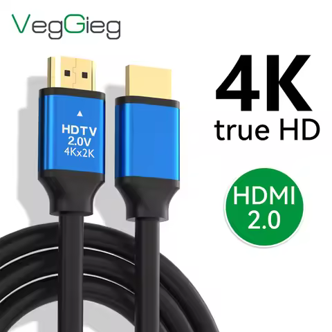 HDMI Cable 2.0 4K Cable 4K@60Hz 18Gbps for Monitors PS5/4 Xbox Fire HDTV Stick Blue Ray Player HDR H