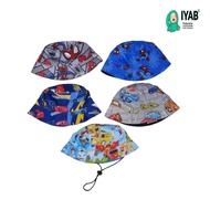Yesb Baby Kids Hat Bucket Hat Boy Superhero Car