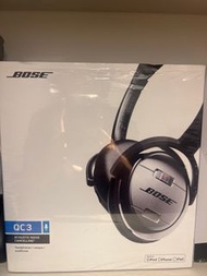 Bose qc3 絕版 有線耳機