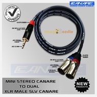 HP JAPAN STANDARD - audio cable sound cable/ besthp 1x Mini Stereo 3.5 mm CN to 2x XLR Male CN SLV -