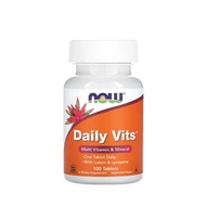NOW Foods, Daily Vits, Multi Vitamin &amp; Mineral 100 tablets/ 250 tablets