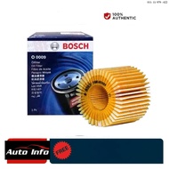 0986AF0009 Bosch oil filter for Toyota Alphard, Vellfire, Camry, Harrier, Estima, Lexus NX, RX, ES 0