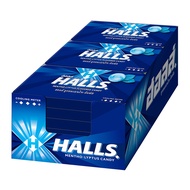 Halls Candy ฮอลล์ ลูกอม รสเมนโทลิบตัส 8 เม็ด x 18 แผง  UU Shop