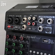 Baretone MAXFORCE4 MAX Audio Mixer 4-Channel Baretone 4-Channel Mixer With Bluetooth