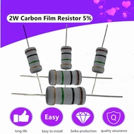 【Best value】 5% Four-Color Ring Resistor 20Pcs/lots Carbon Film Resistors Assorted Kit Set 2W Full R