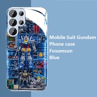 Mobile Suit Gundam Phone case For Samsung Galaxy S24 Ultra S24+ S23Ultra S23FE S22Ultra Glass Anti-s