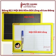 [B01] 2-Sided Board Set / Student Board / Student Board / Win Q Qui Luc Brush Pen Writing Board B-01