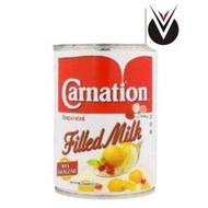 F&N Carnation Evaporated Filled Milk 390g