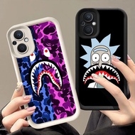 Casing for OPPO Reno Find 8 7Z 7 X5 8Z Lite 5F 5G Q-45 shark