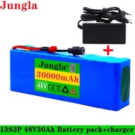(คูปองส่งฟรี 50 บาท)แบตเตอรี่ลิเธียมไอออน 48V 30Ah 100Ah 1000w 13S3P battery แบตเตอรี่ลิเธียมไอออนสำ