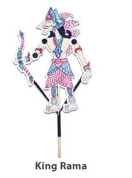 DIY Wayang Kulit Puppet Kit with mini marker pens | Traditional Malay Shadow Puppet