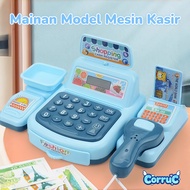 MESIN Supermarket Simulation Toy Cashier Machine Shopping Cashier Machine Toy Cashier Machine Toys C
