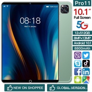 Pad Tablet Pro11/4K HD Display 10.1 Inches/Operating Memory 12GB Memory 512GB/Support 5G Dual Card/8