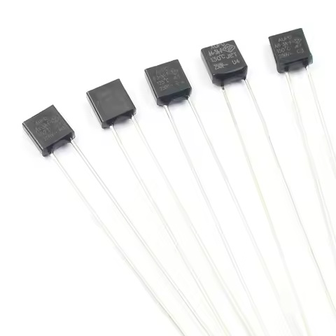 10pcs AUPO Thermal Fuse TF 102 115 125 130 135 150 C Degree 3A 250V RH Square A1-3A-F A2-3A-F A3-3A-