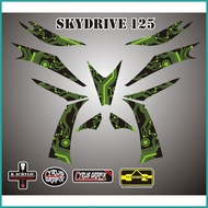➪ ℗ ☪ SKYDRIVE 125 STOCK DECALS