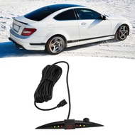 owuhddnh Car Parking Sensor Kit 4 Sensors 0.3-2m Display Backup System with 65dB Buzzer Sound Auto A